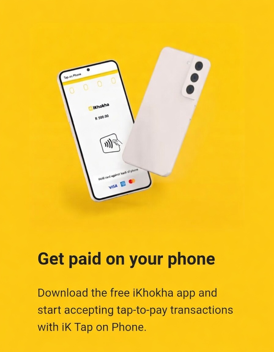 iKhokha product information card